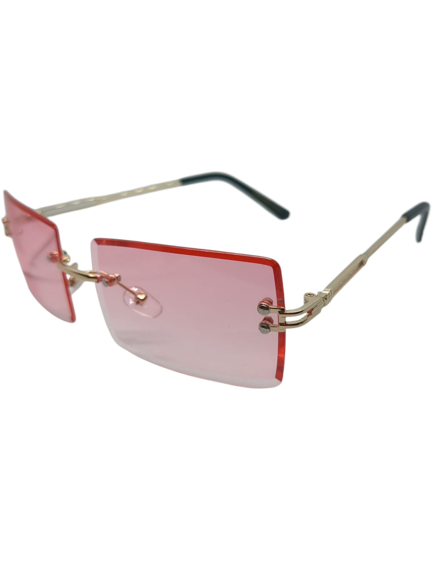 LaVish G'S Square Light Tint Sunglasses