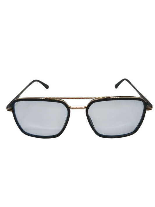LaVish G'S Blue Tint Aviator Sunglasses
