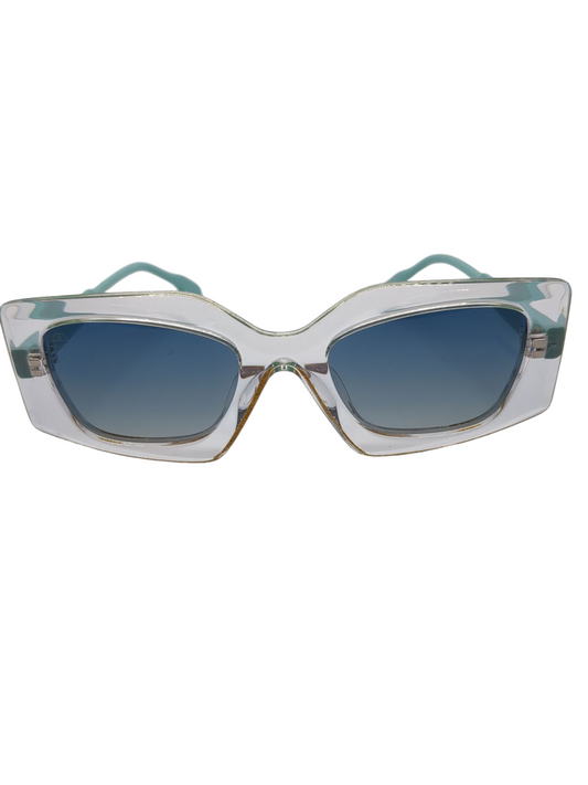 LaVish G'S Bad B Clear Sunglasses